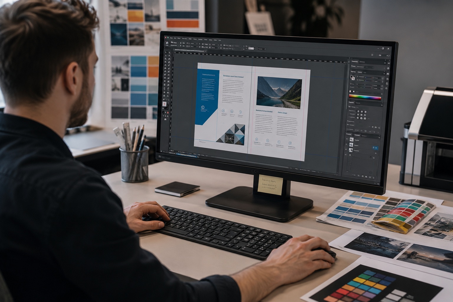 Professionelle Erstellung und Aufbereitung von Druckdaten am Computer