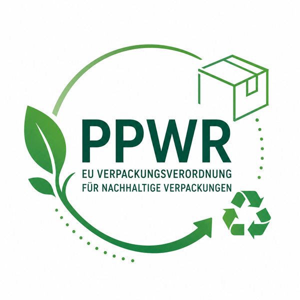 PPWR Grafik zur EU-Verpackungsverordnung für nachhaltige und recyclingfähige Verpackungen